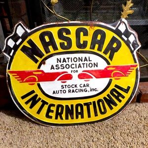 Nascar Classic International Metal Sign
